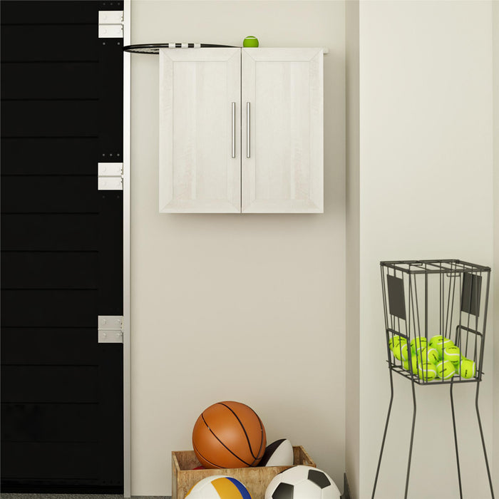 Armoire murale encadrée Camberly d’Ameriwood Home de 24 po - chêne ivoire