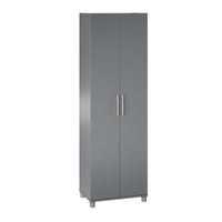 Armoire de rangement tout usage Camberly d’Ameriwood Home de 24 po - gris graphite