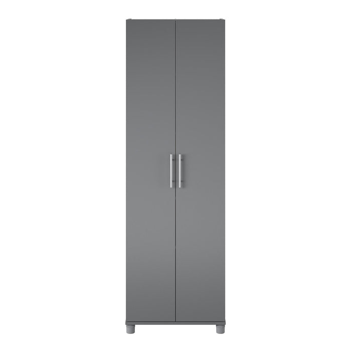 Armoire de rangement tout usage Camberly d’Ameriwood Home de 24 po - gris graphite