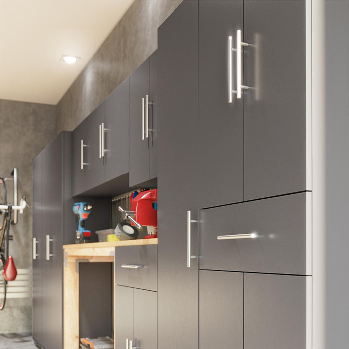 Armoire de rangement tout usage Camberly d’Ameriwood Home de 24 po - gris graphite