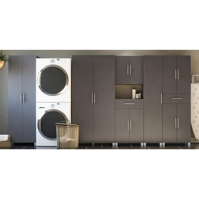 Armoire de rangement tout usage Camberly d’Ameriwood Home de 24 po - gris graphite