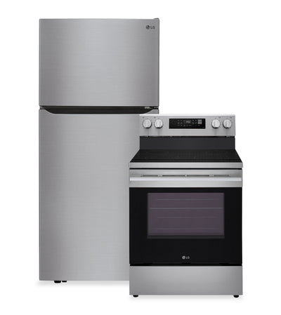 LG 2-Piece Kitchen Appliance Package – Platinum Silver  | Ensemble de 2 électroménagers LG pour la cuisine - argenté platine