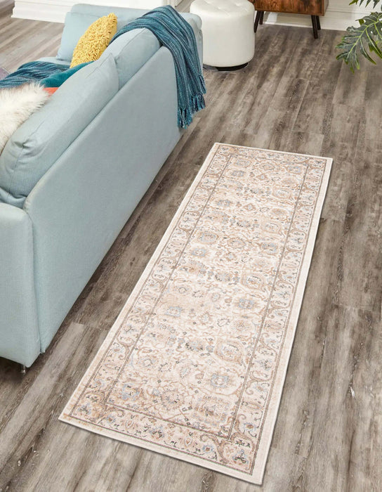 Carpette longue Tuscany ivoire - 2 pi 8 po x 8 pi 2 po 