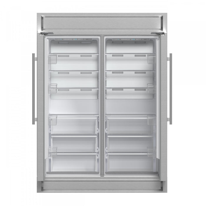 Refrigerateur convertible Maderno de 60 po, 27,2 pi³, avec grille decorative – FFFFD1722-60S
