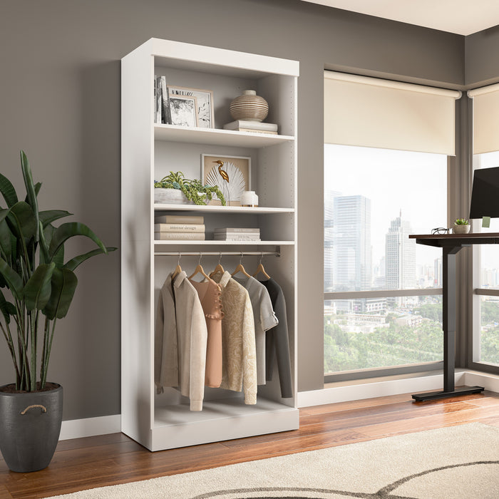 Organisateur de garde-robe Pur de Bestar de 36 po (L) - blanc
