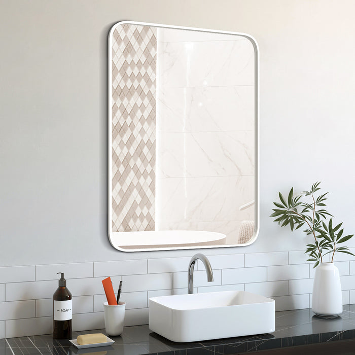 Miroir Tuckerson de 40 po blanc