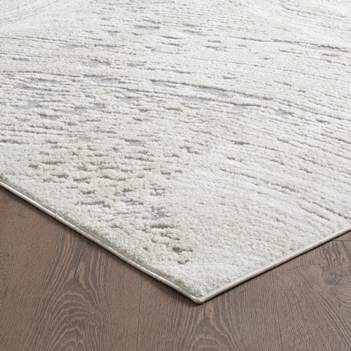 Carpette Darius à motif de vent rustique - 6 pi 7 po x 9 pi 6 po