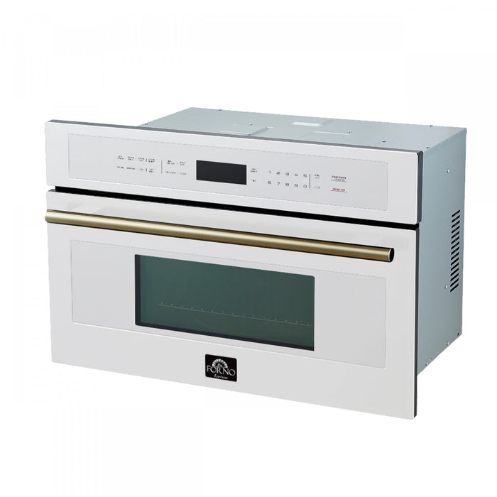 Four a micro-ondes encastrable a convection blanc Oliena 30 pouces, 1,6 pi³ - FMWDR3093-30WHT