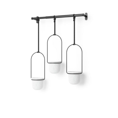 Umbra Triflora Hanging Planter - White|Jardinière suspendue Triflora de Umbra - blanche