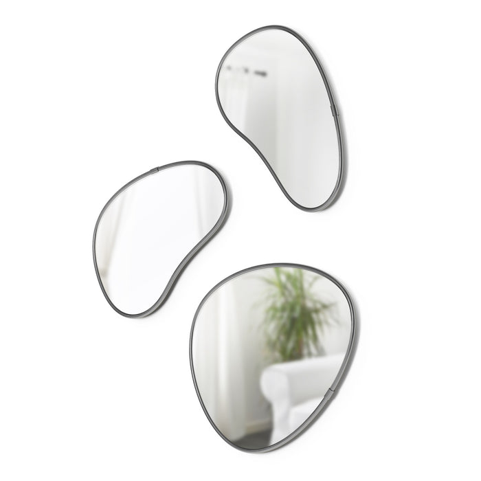 Miroirs Hubba Pebble de Umbra - ensemble de 3