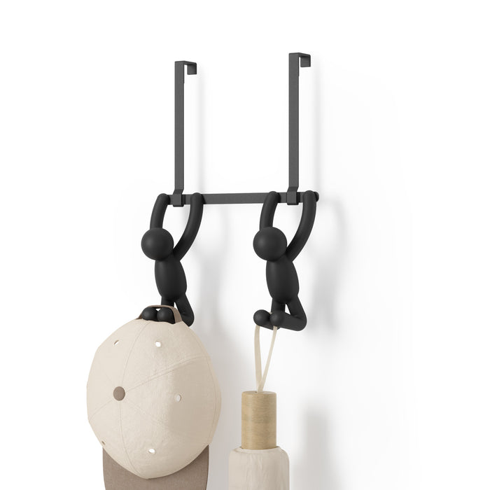 Crochets doubles pour porte Buddy de Umbra - noirs