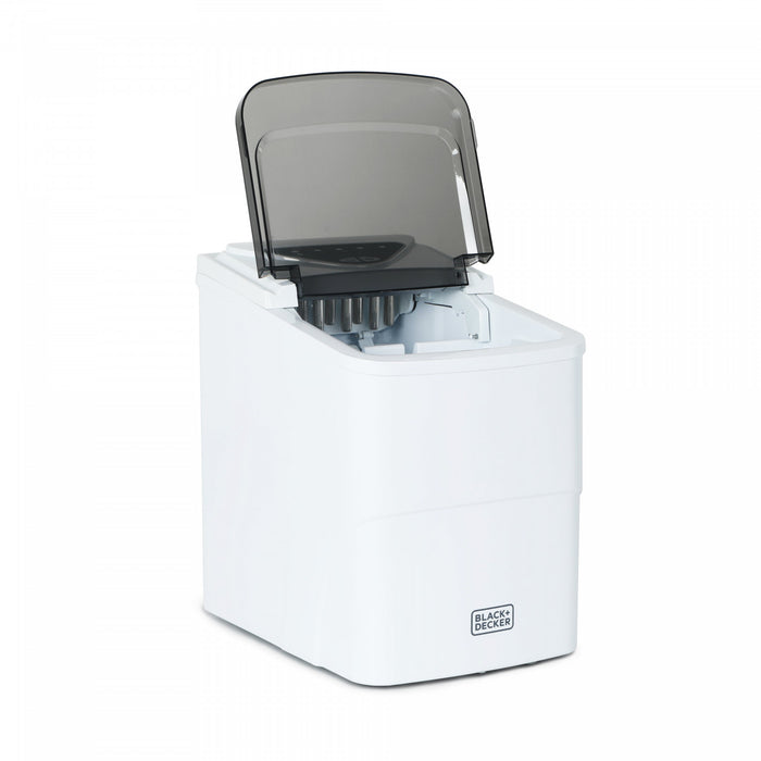 Machine a glacons BLACK+DECKER serie BDB, capacite de 12 kg toutes les 24 heures, BIMH226W