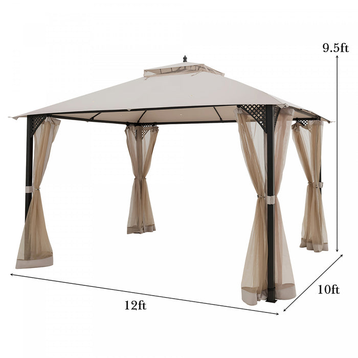 Pavillon De Jardin 365x305cm Costway