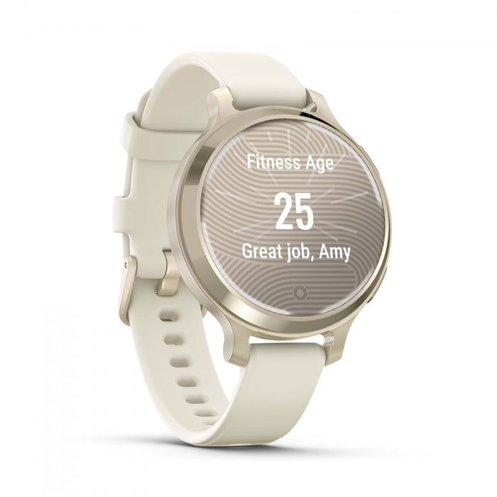  Lunar Gold With Bone Silicone Band