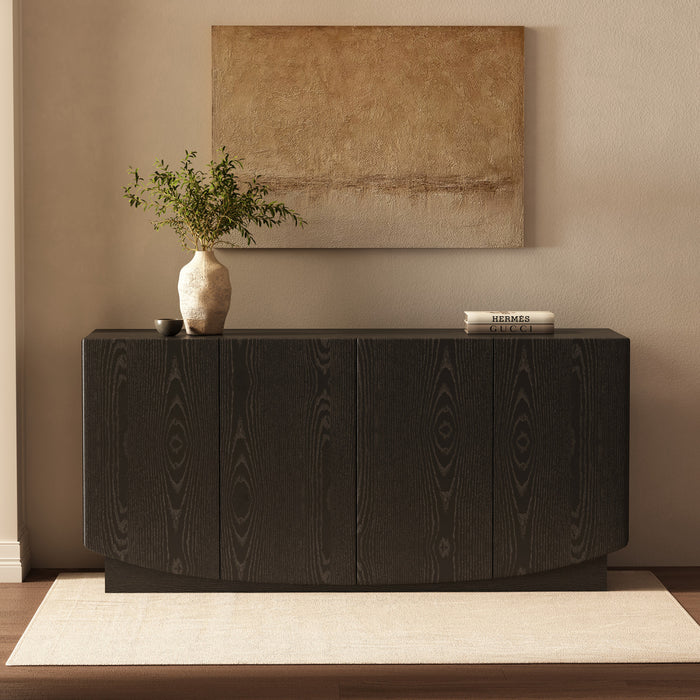 Buffet contemporain Ardea 60\" en noir