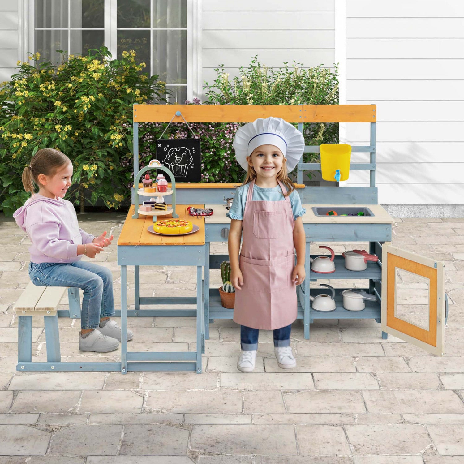 MARSEE Simulation évier de cuisine panier de pique-nique portable jouets de cuisine pour enfants avec lumière et musique - Jeux - Jouets MARSEE Simulation évier de cuisine panier de pique-nique portable jouets de cuisine pour enfants avec lumière et musique - Jeux - Jouets