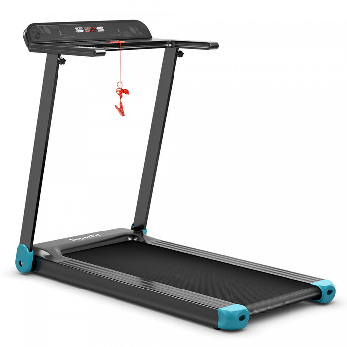 Marque Costway Tapis De Course/marche Compact Electrique Pliant Avec Application Haut Parleur