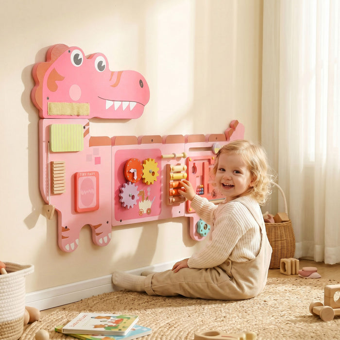Qaba Tableau d’Activites mural 87 x 52 cm, vert