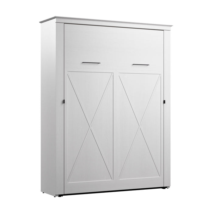 Grand lit escamotable Key West de Bestar de 69 po (L) - blanc chêne solide