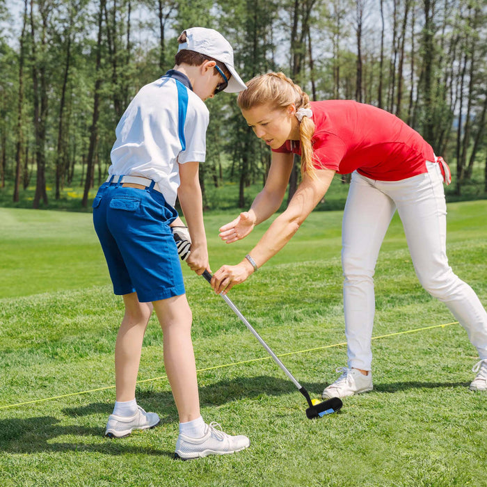 Ultimate Junior Golf Club Set Pour Enfants Comprend 165cc #3 Fairway Wood Et #7 Iron Blue