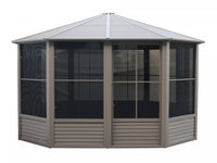 Gazebo Penguin Florence - Solarium 12x12 Toit d'acier