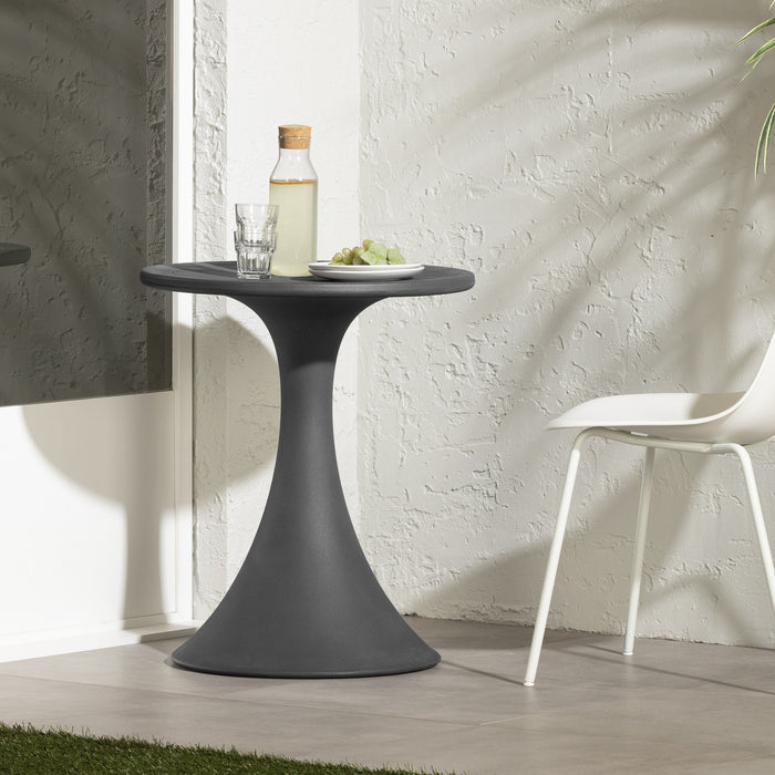 Table bistro Dalya pour la terrasse - gris foncé