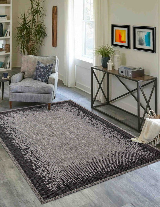 Carpette Edge grise - 5 pi 0 po x 8 pi 0 po