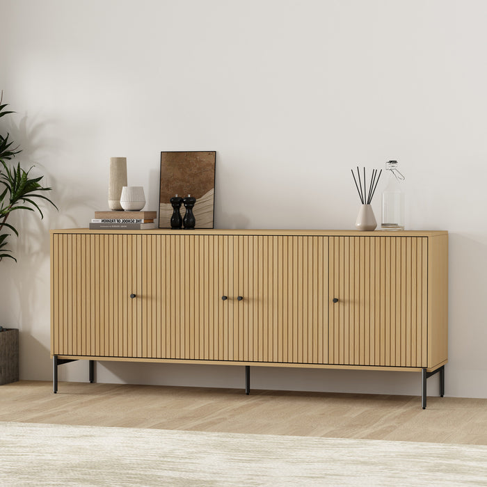 Buffet moderne Magnolia 71\" en chene clair
