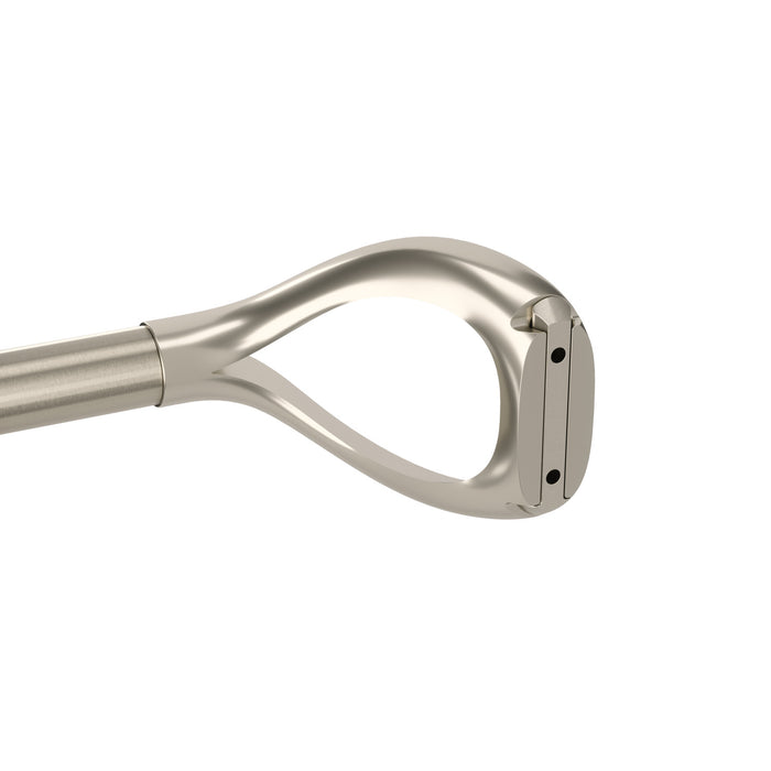  Tringle à rideaux extensible Loop de Umbra nickel de 1 po - 42 po à 120 po