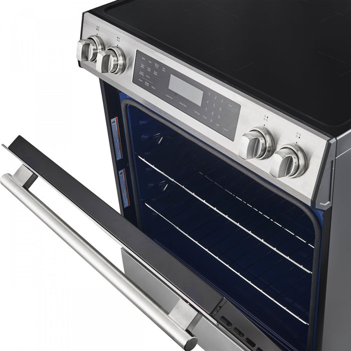 Cuisiniere a induction Donatello Espresso de 30 po, acier inoxydable – FFSIN0905-30