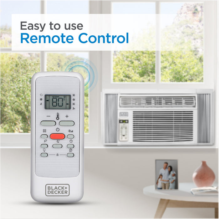 Climatiseur de fenêtre Black+Decker de 8 000 BTU - BD08WT6