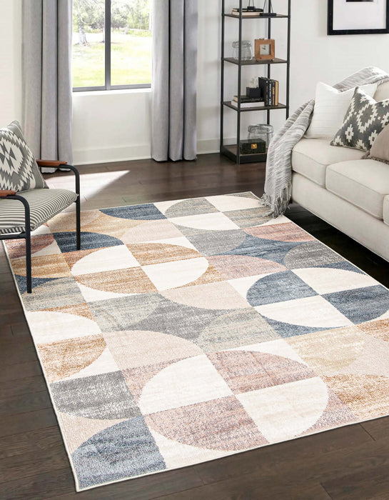 Carpette Bennett ivoire - 5 pi 0 po x 8 pi 0 po  