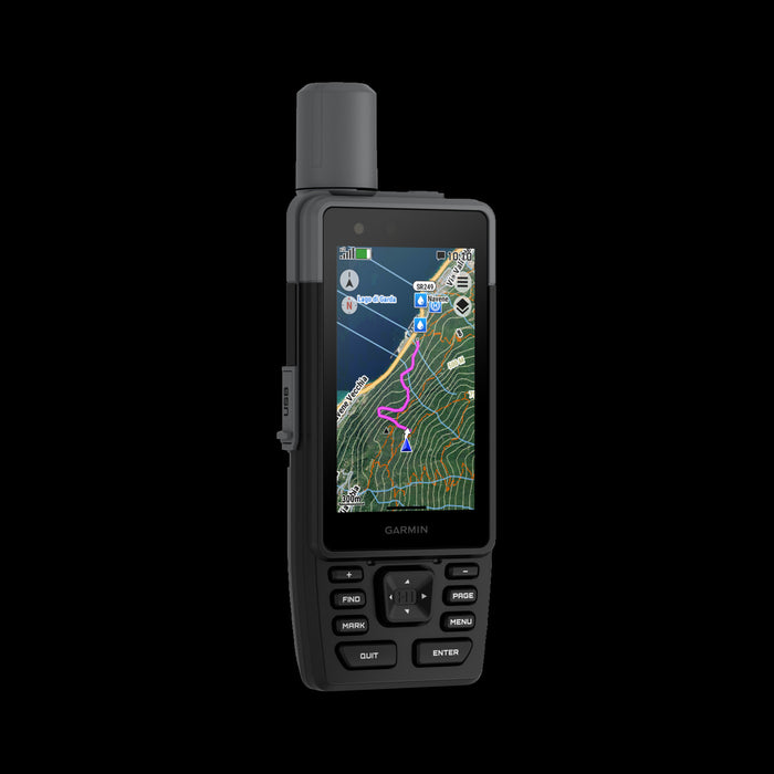 Garmin GPSMAP H1 GPS portable premium - Navigateur robuste avec imagerie satellite, GPS multi-bande, longue duree de batterie, previsions meteorologiques, capteurs ABC