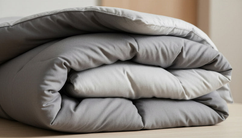 Ensemble Douillette Reversible 7 Morceaux pour Lit Double