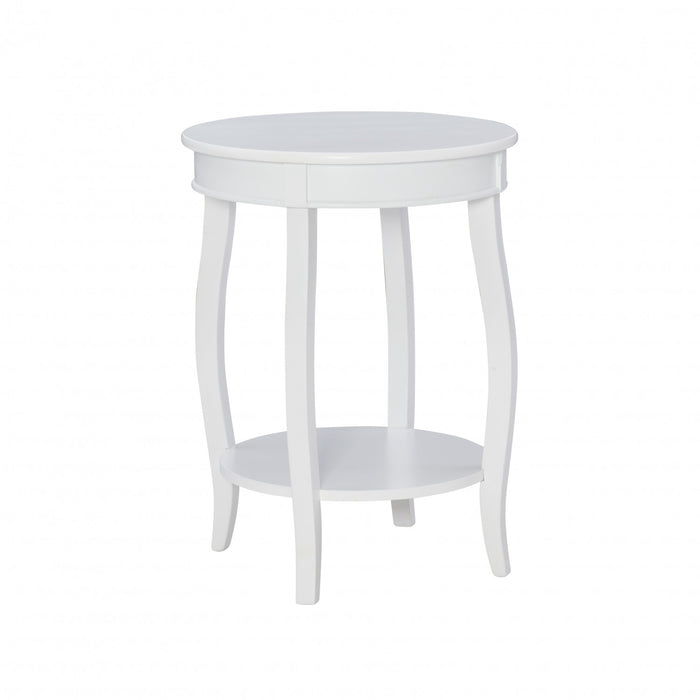 Table de fauteuil Rainbow - blanche