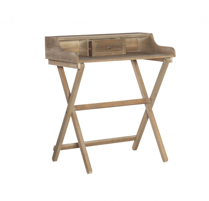 Bureau pliant Coy - gris