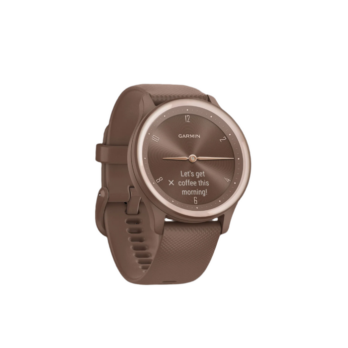Garmin Vivomove® Sport Montre Connectee Hybride - Suivi De Fitness Et De Sante Avec Ecran Tactile Cache