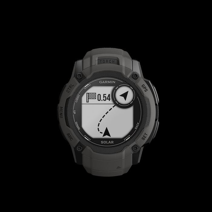 Garmin Instinct® 2x Solar Gps Smartwatch - Suivi De La Sante Et De La Condition Physique Avec Gnss Multi-bande - Graphite