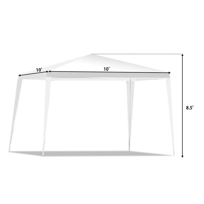 Tonnelle De Jardin De 10’x 10’ Pour Mariages, Fetes, Auvent Gazebo Robuste