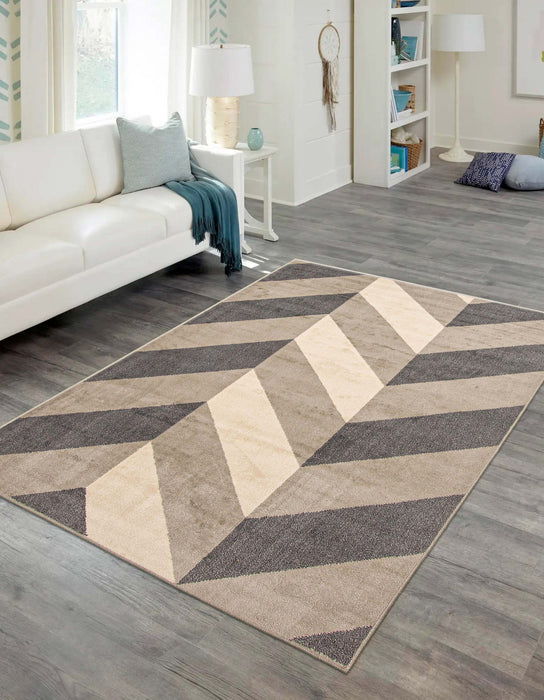 Carpette Bianca grise - 8 pi 0 po x 10 pi 0 po