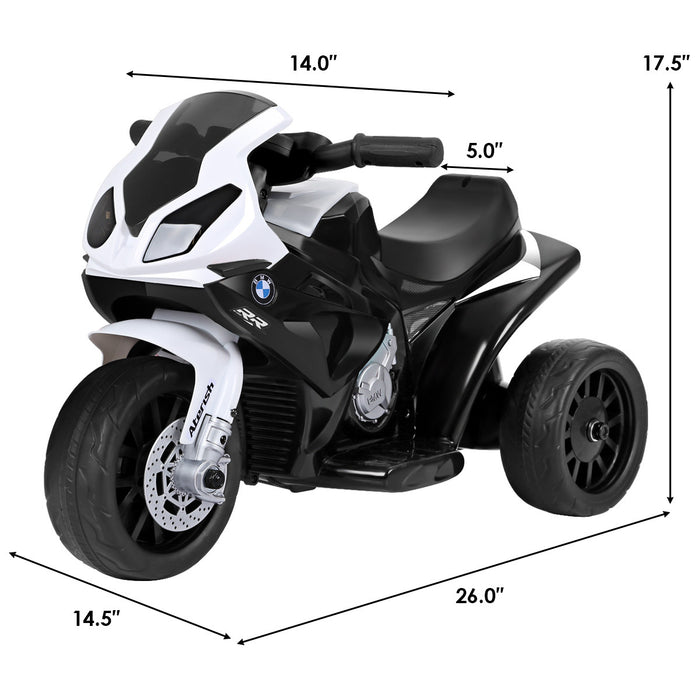 Les Enfants Montent Sur La Moto Bmw Sous Licence 6v Electrique 3 Roues Velo W / Musique Et Lumiere