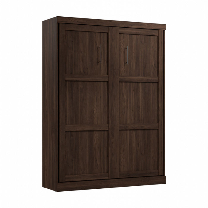 Grand lit escamotable Pur de Bestar de 65 po - noyer noir