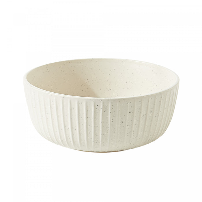 Ensemble de Vaisselle H2K Sesame 12 Morceaux en Gres Texture