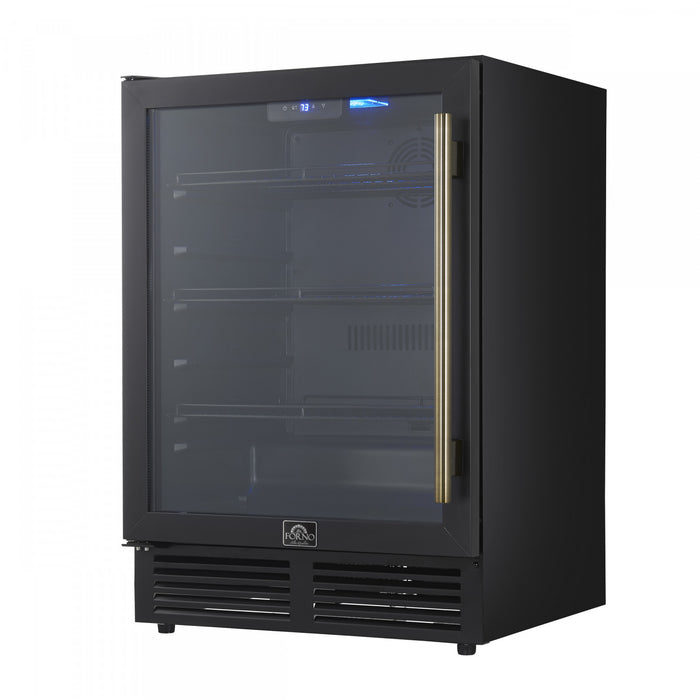 Refroidisseur a boissons Frescolino de 24\" en Noire, capacite de 188 canettes- FWCDR6665-24BLK