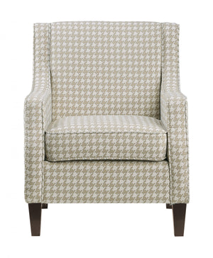Fauteuil Beagle En Tissu A Motif Kaki