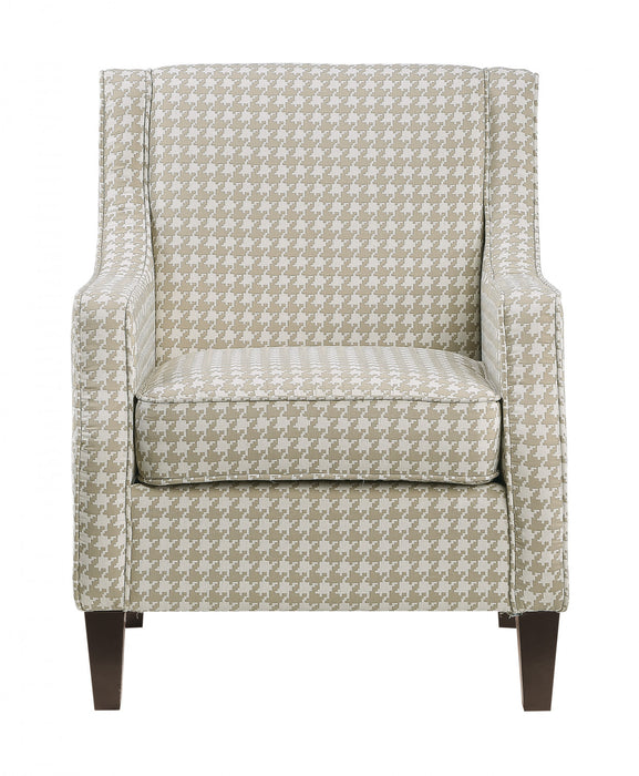 Fauteuil Beagle En Tissu A Motif Kaki
