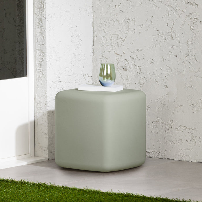 Table de bout Dalya pour l’extérieur - vert sauge