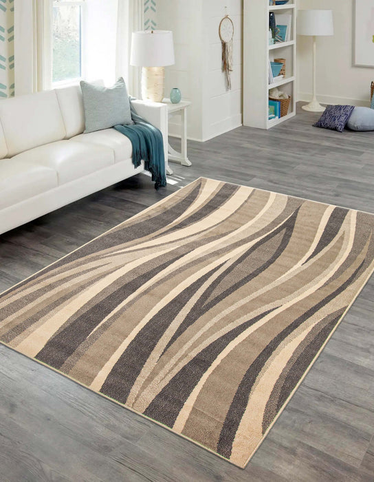 Carpette Mirage grise - 5 pi 0 po x 8 pi 0 po