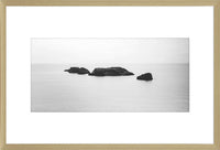 Photographie encadrée dorée d’Îles rocheuses - 30 po x 20 po