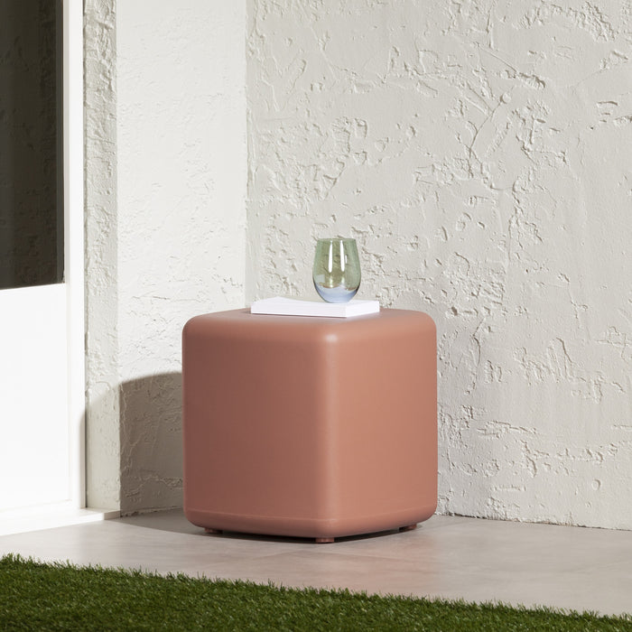 Table de fauteuil Dalya pour l’extérieur - Terra Cotta